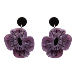 Remembrance Poppy Drop Earrings^Erstwilder New