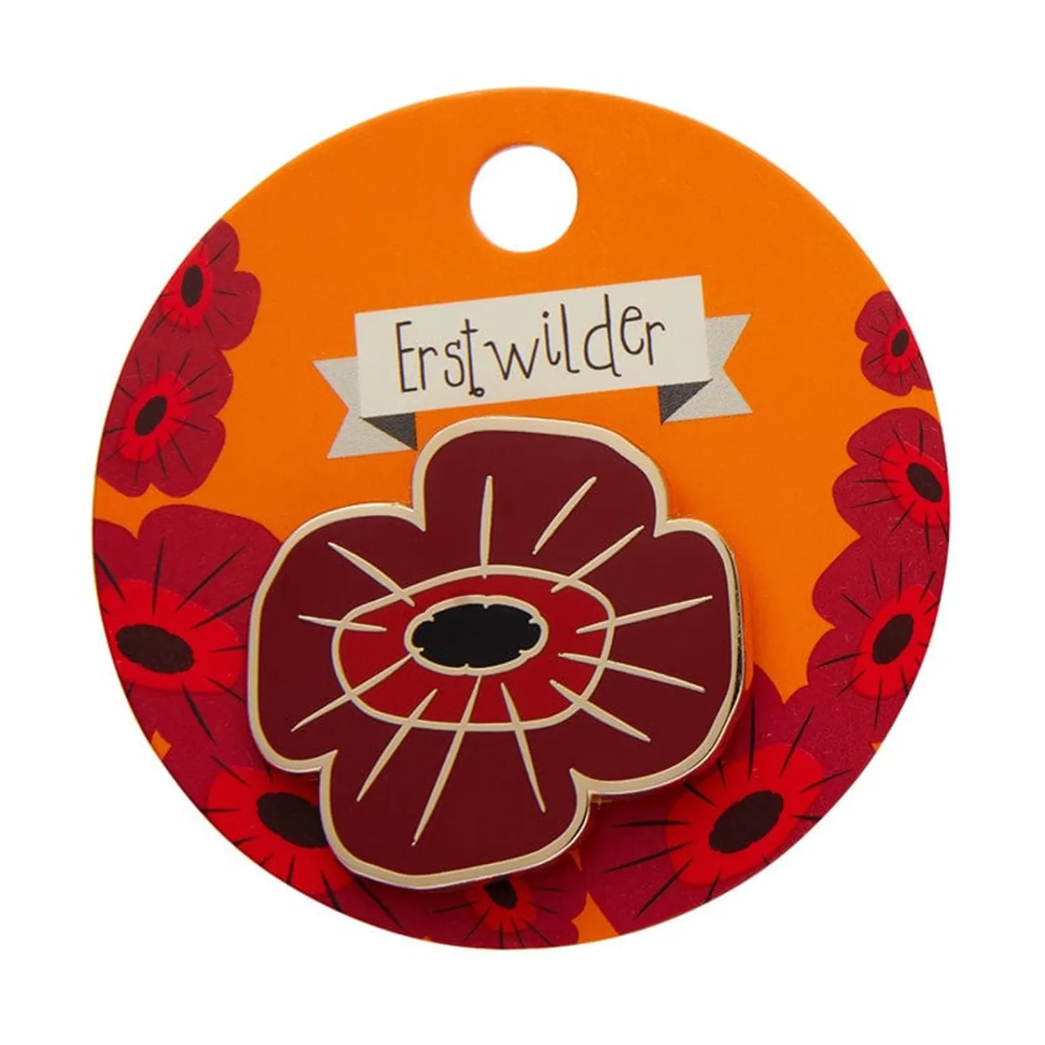 Remembrance Poppy Enamel Pin^Erstwilder Best