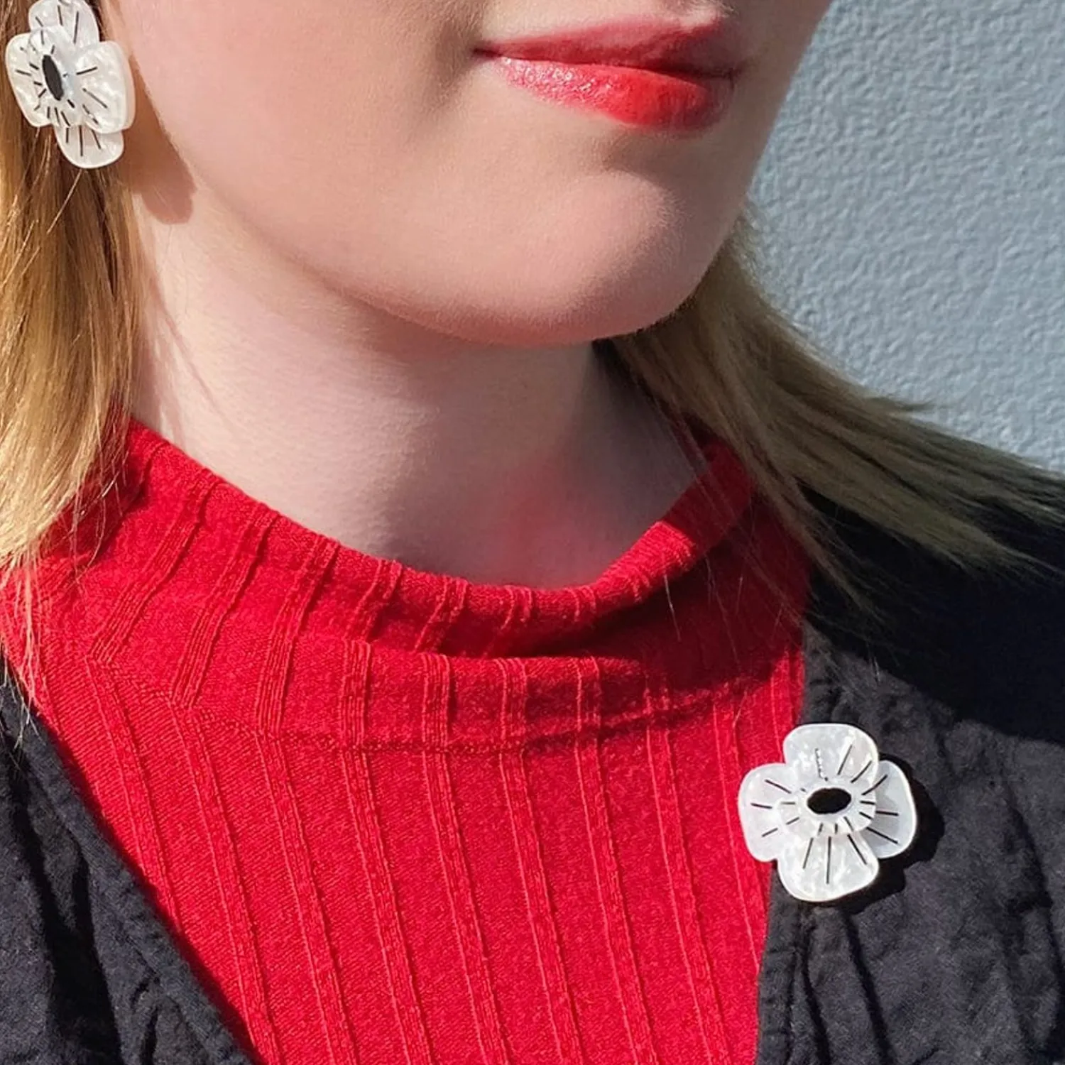 Remembrance Poppy Mini Brooch^Erstwilder Best