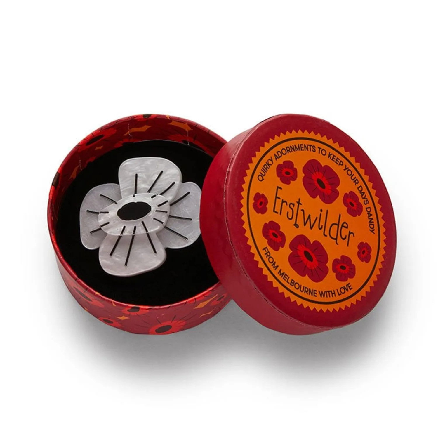 Remembrance Poppy Mini Brooch^Erstwilder Best