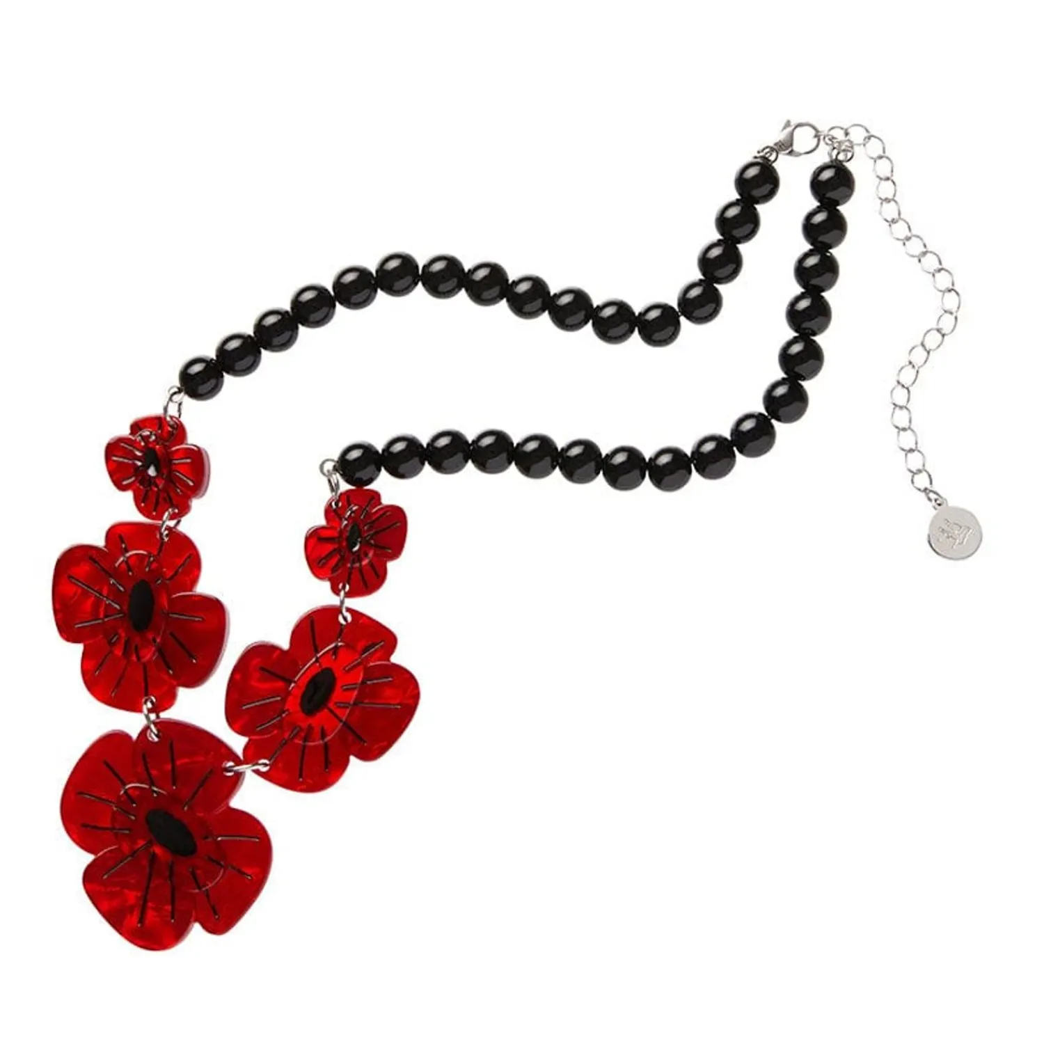 Remembrance Poppy Necklace^Erstwilder Outlet