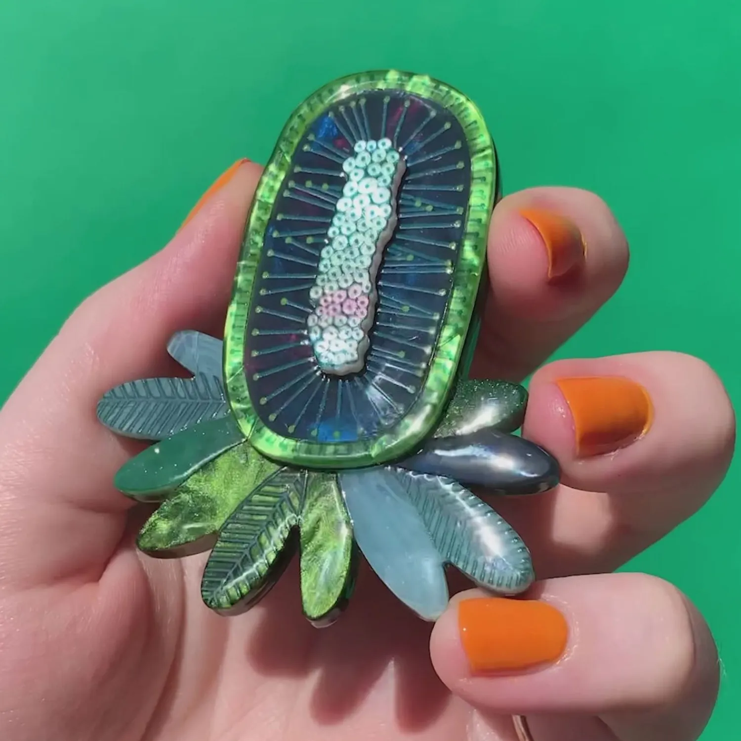 Rhapsody In Blue Brooch^Erstwilder Outlet