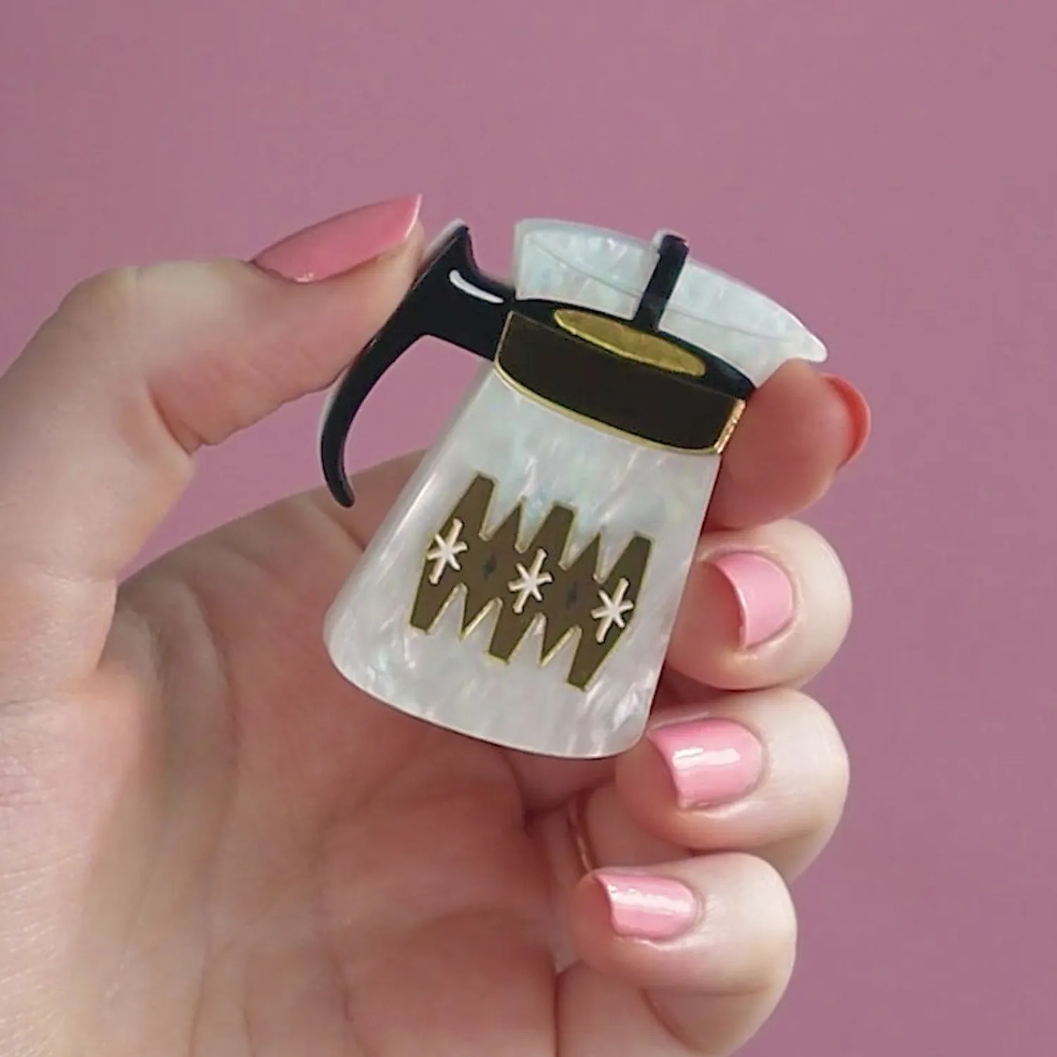 Rise And Grind Brooch^Erstwilder Online