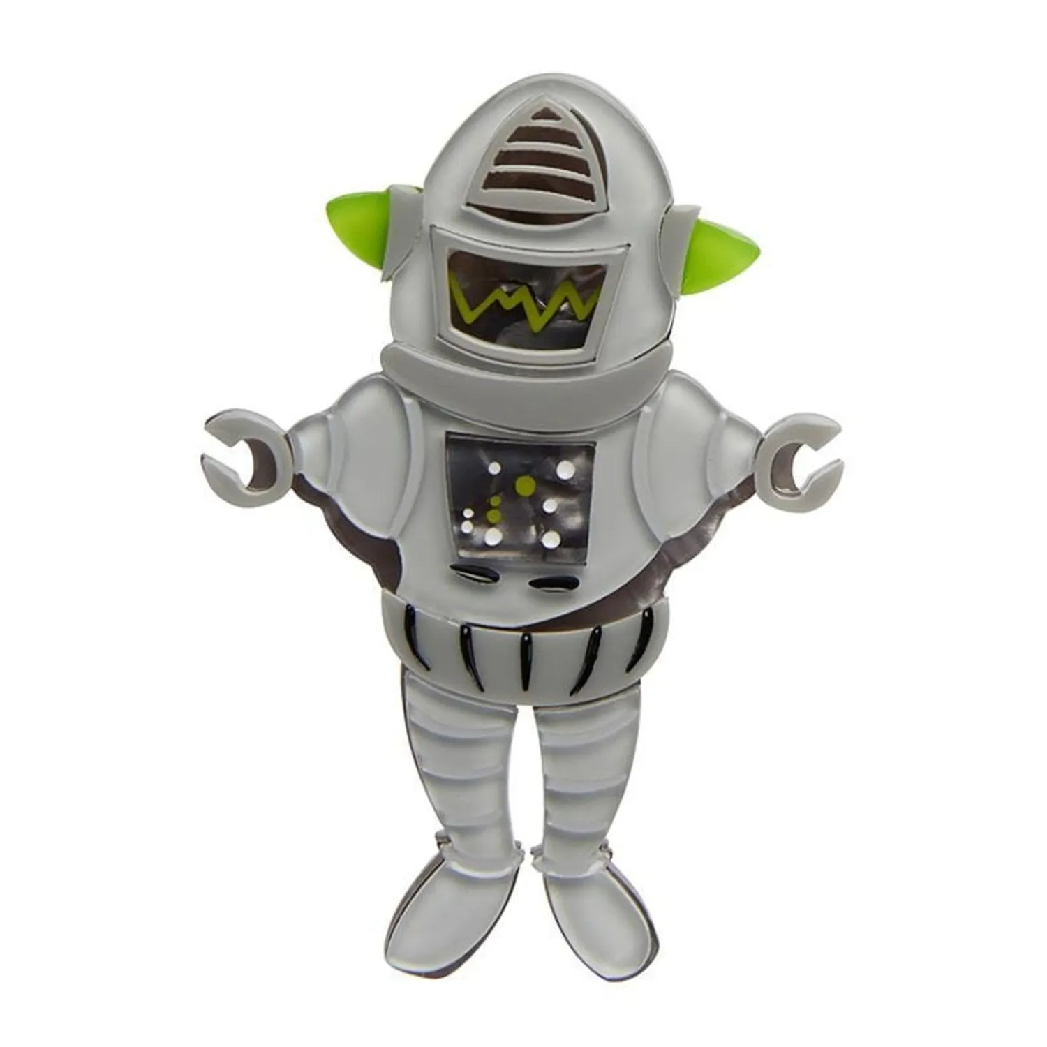 Robert The Rational Robot Brooch^Erstwilder Clearance