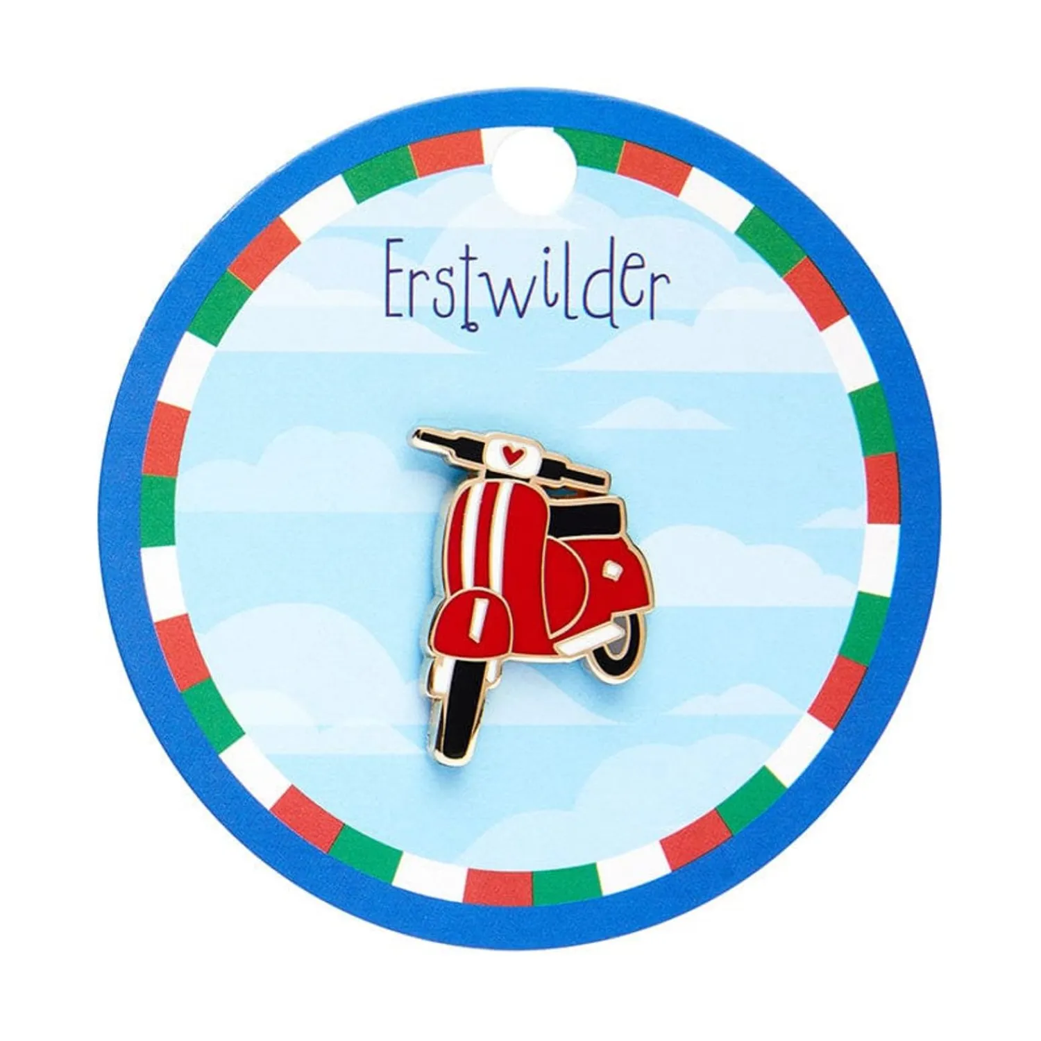 Roman Holiday Enamel Pin^Erstwilder New