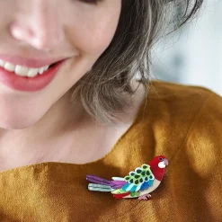 Rosie Rosella Brooch^Erstwilder