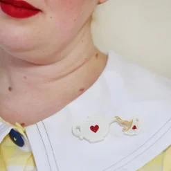 Rosy Lee Brooch^Erstwilder Outlet
