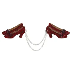 Ruby Slippers Double Brooch^Erstwilder Online