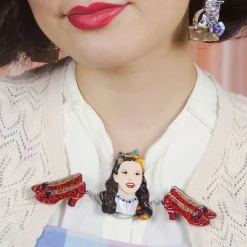 Ruby Slippers Double Brooch^Erstwilder Online