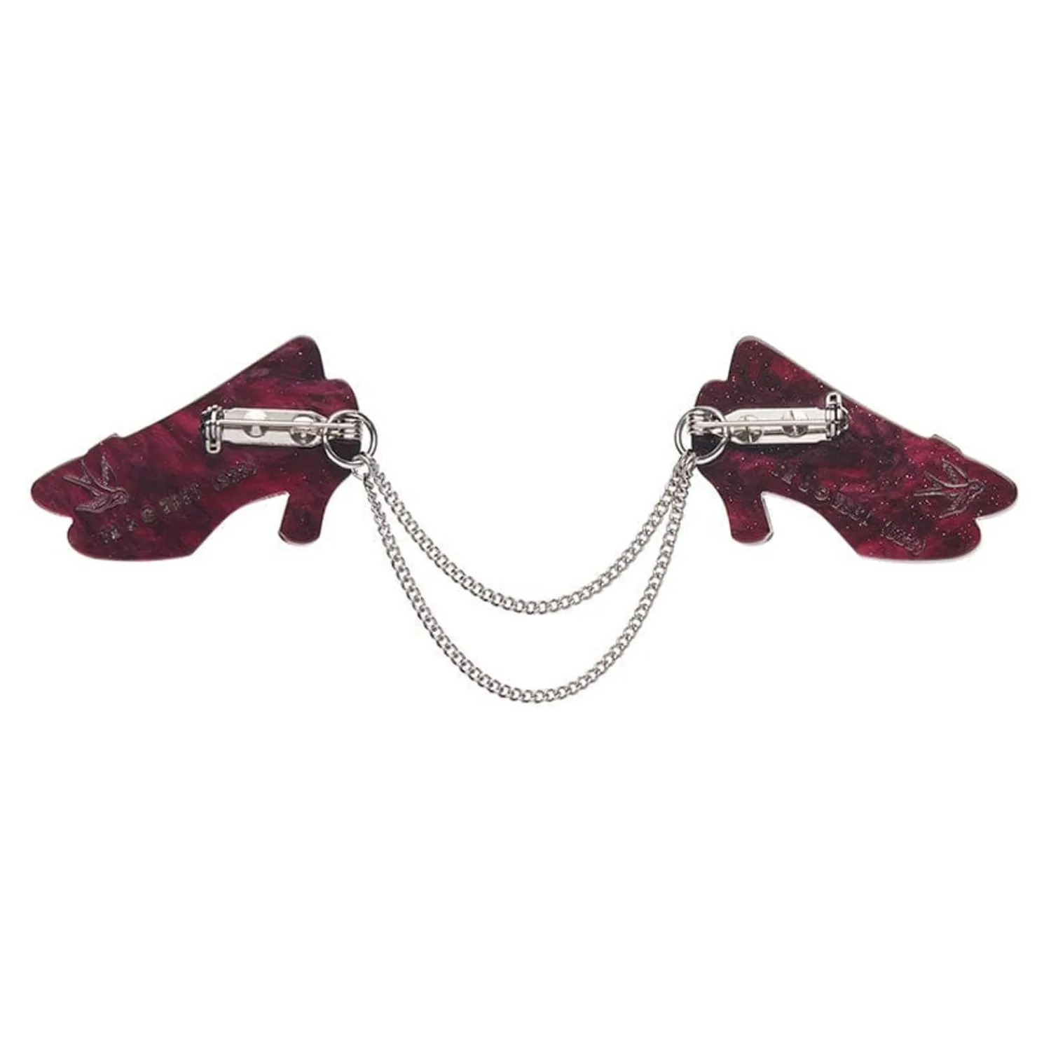 Ruby Slippers Double Brooch^Erstwilder Online