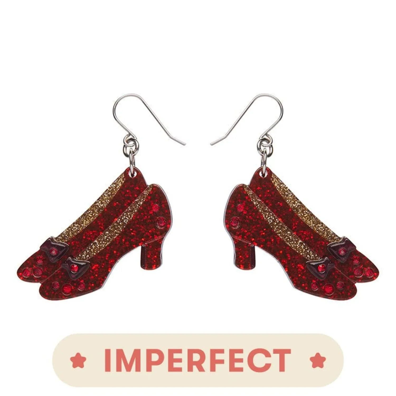 Ruby Slippers Earrings (Imperfect)^Erstwilder Best