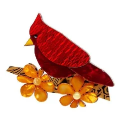 Ruby The Red Cardinal Brooch^Erstwilder Outlet