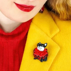 Ruff Ruff-Les Mini Brooch^Erstwilder Outlet