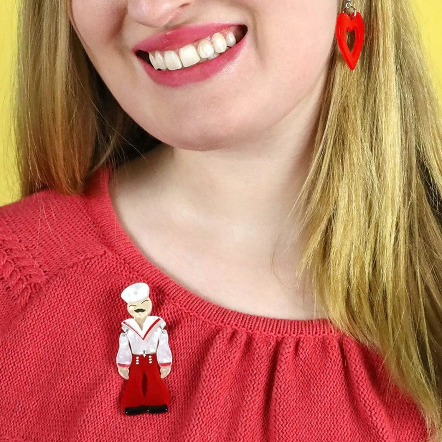 Sailor Barry Brooch^Erstwilder Outlet