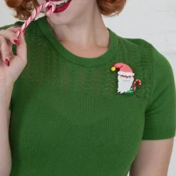 Saint Nick Brooch^Erstwilder Hot