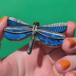 Sapphire Sky Dancer Brooch^Erstwilder New
