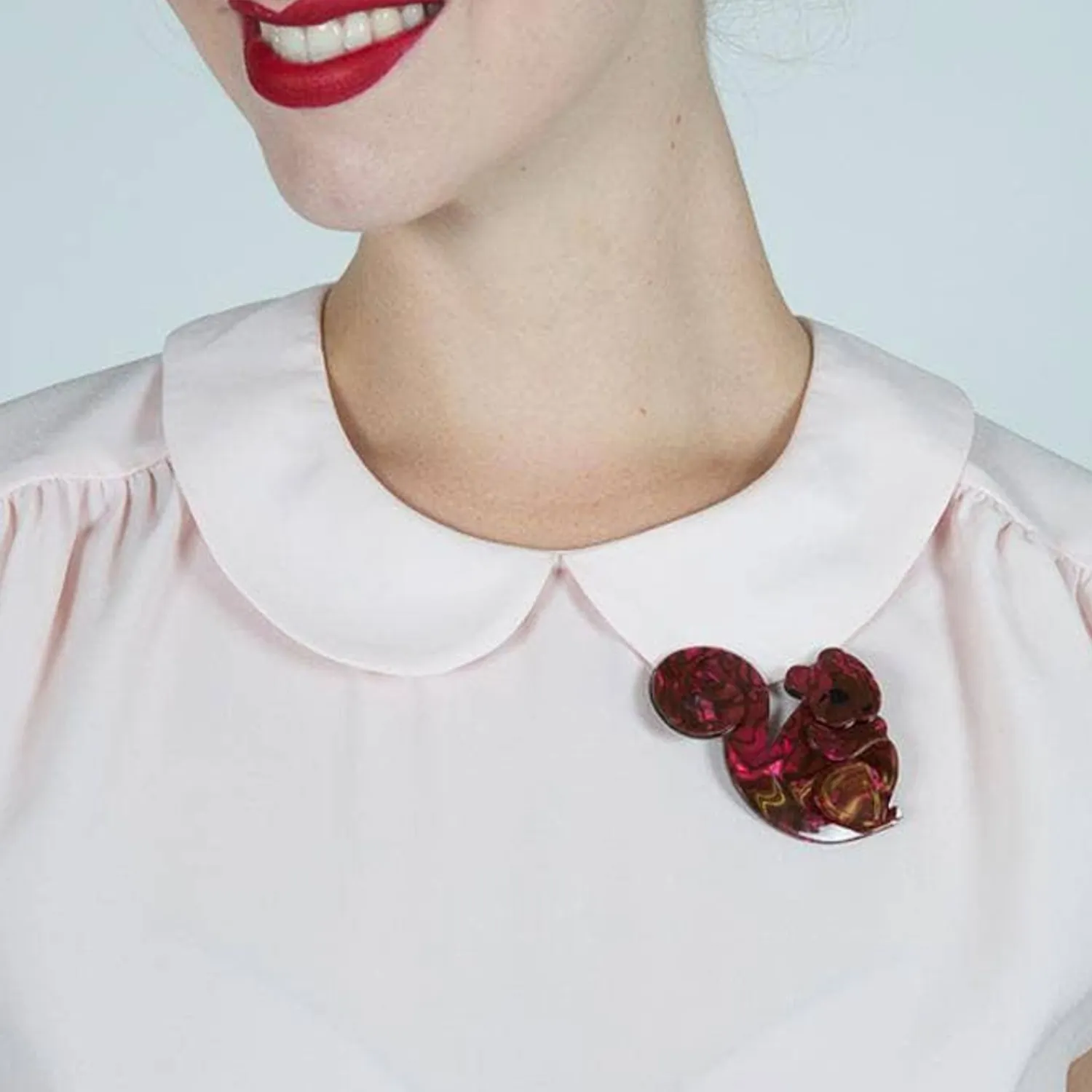 Saskia Squirrel Brooch^Erstwilder Online