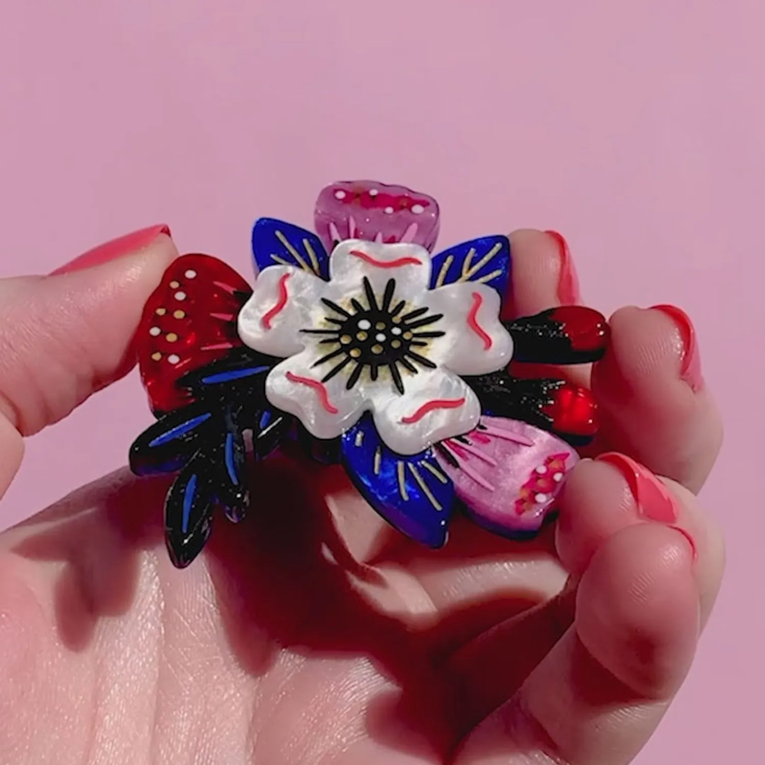 Say It With Flowers Brooch^Erstwilder Discount