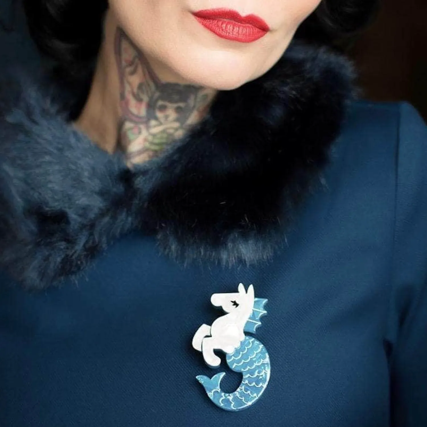 Sea Biscuit Brooch^Erstwilder Hot