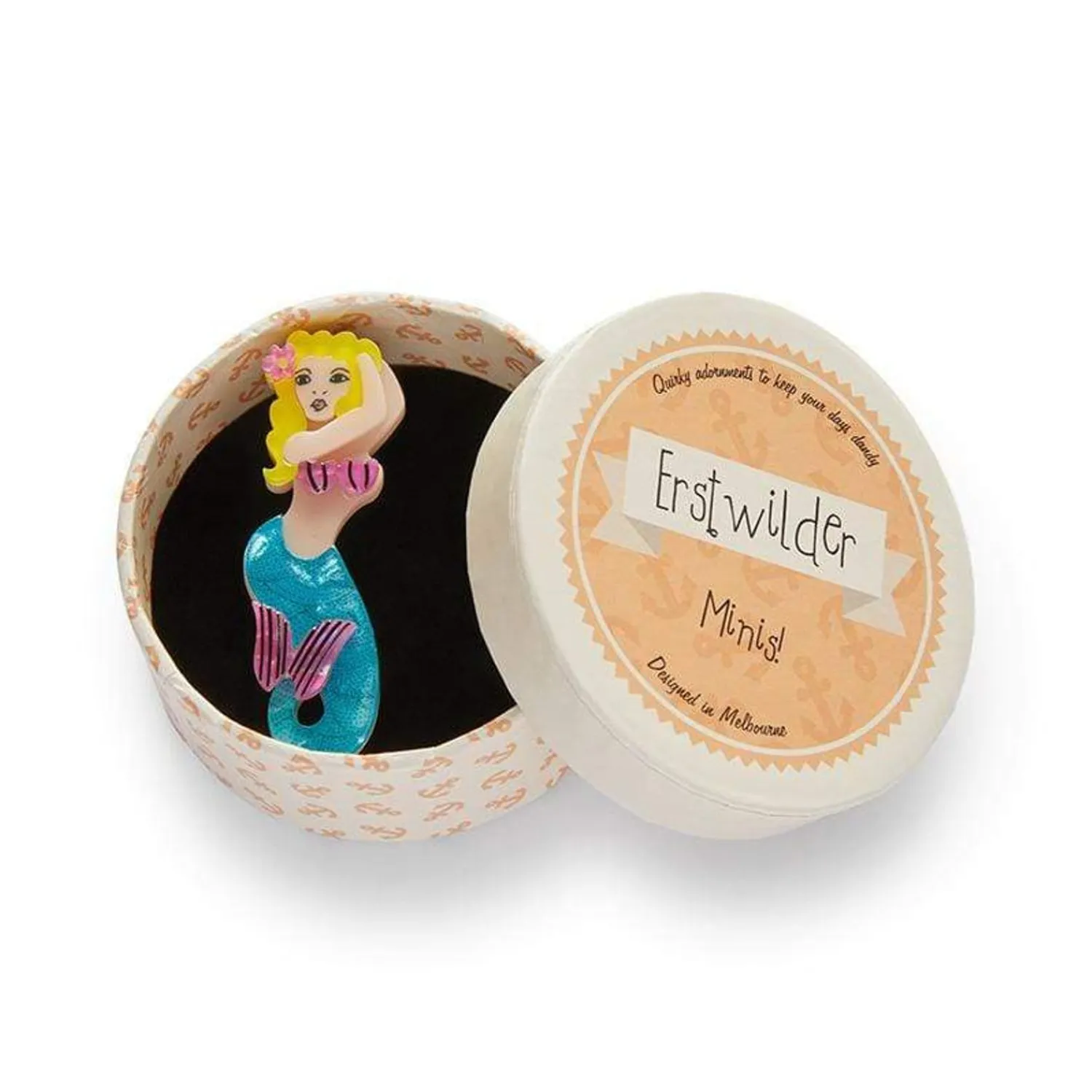 Sea Maiden Jane Mini Brooch^Erstwilder Best