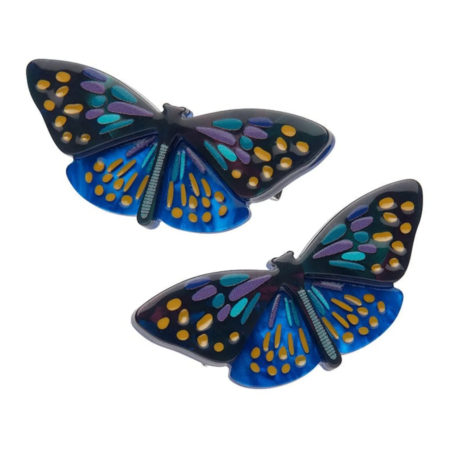 Set Yourself Free Butterfly Hair Clips Set - 2 Piece^Erstwilder Best