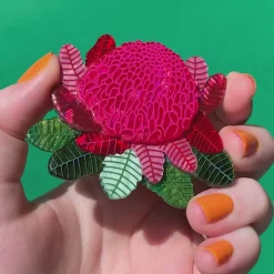 Shady Lady Red Brooch^Erstwilder Online