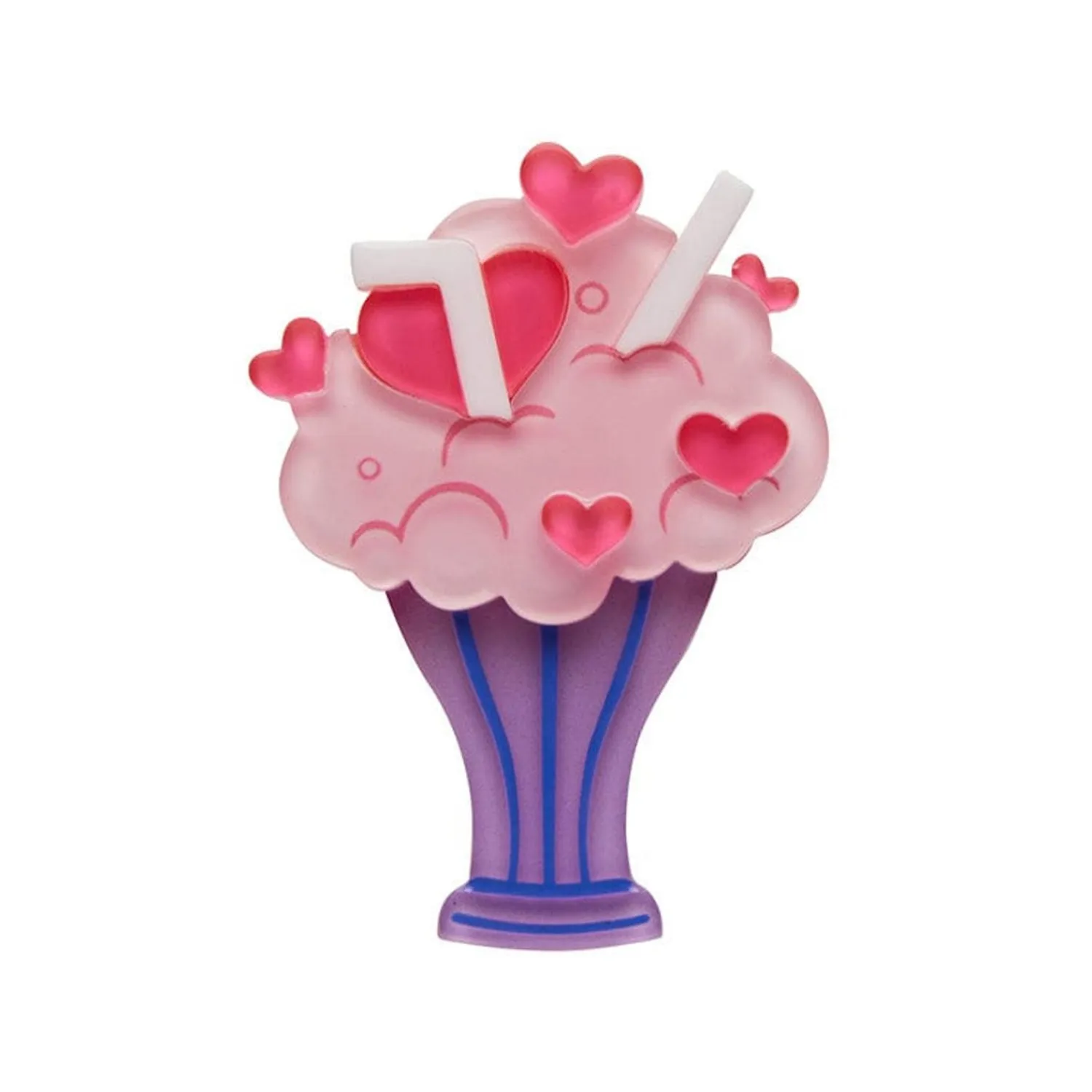 Share A Shake Mini Brooch^Erstwilder New