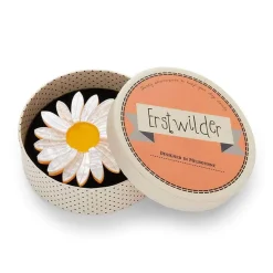 She Loves Me Daisy Brooch^Erstwilder New