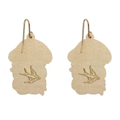 Shiitake Happens Enamel Drop Earrings^Erstwilder Clearance