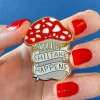 Shiitake Happens Enamel Pin^Erstwilder Clearance