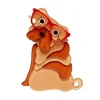 Shi-Ping The Shar Pei Dog Brooch^Erstwilder New