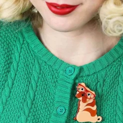 Shi-Ping The Shar Pei Dog Brooch^Erstwilder New