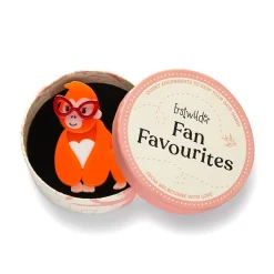 Short-Sighted Sophie Gorilla Brooch^Erstwilder Discount