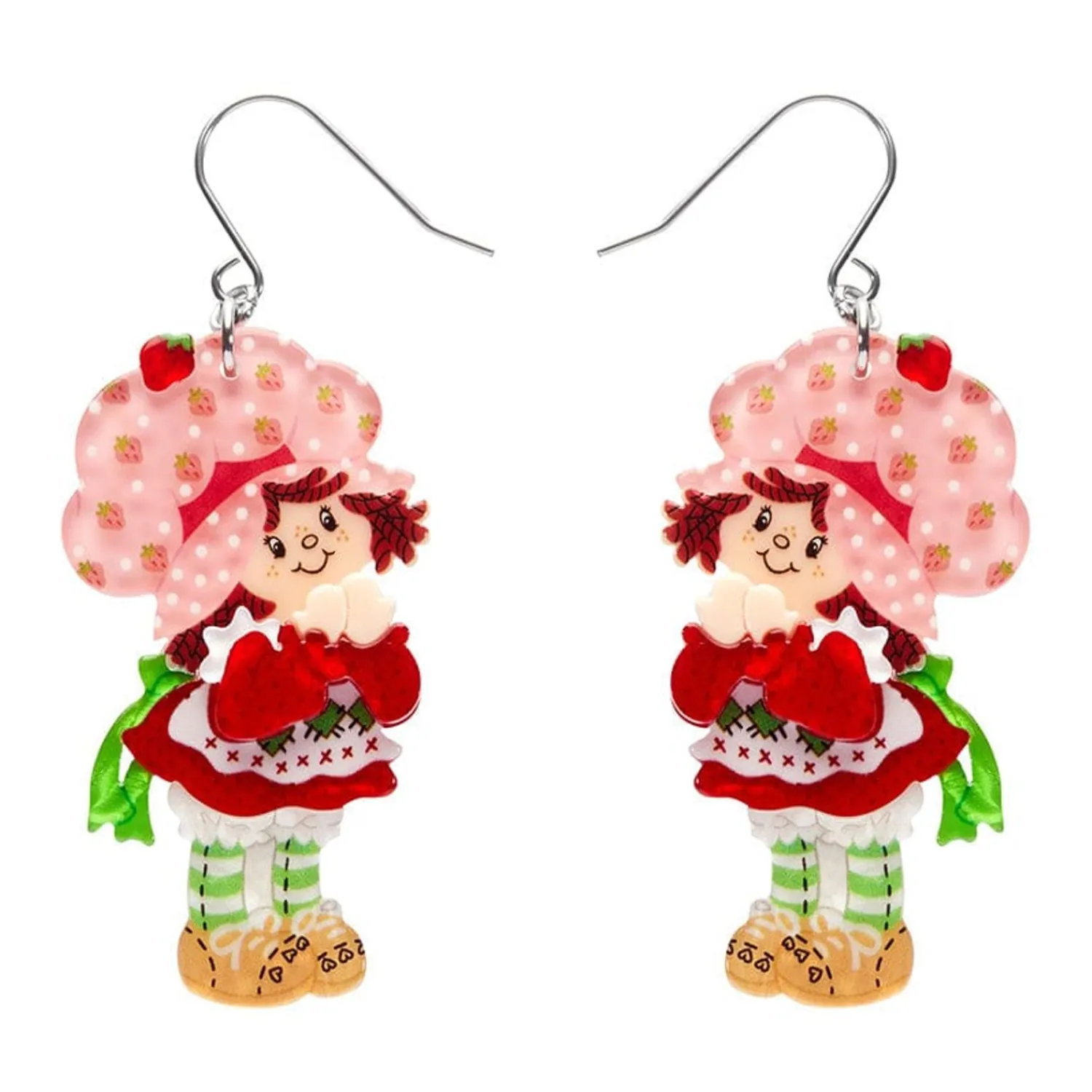 Simple Strawberry Pleasures Drop Earrings^Erstwilder Hot