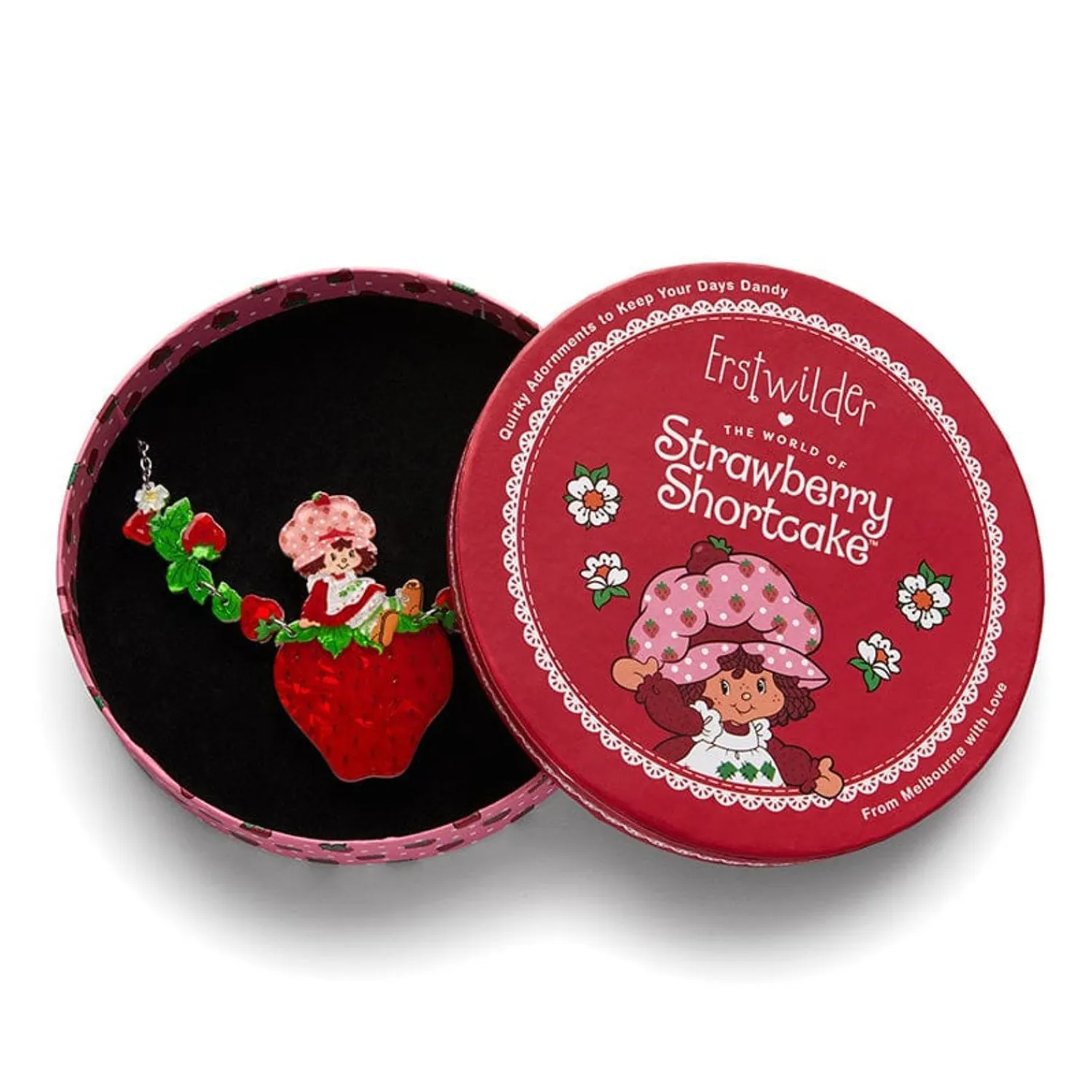 Sitting On A Strawberry Necklace^Erstwilder