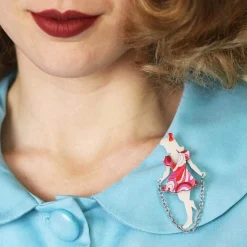 Skipping Suzie Brooch^Erstwilder Clearance