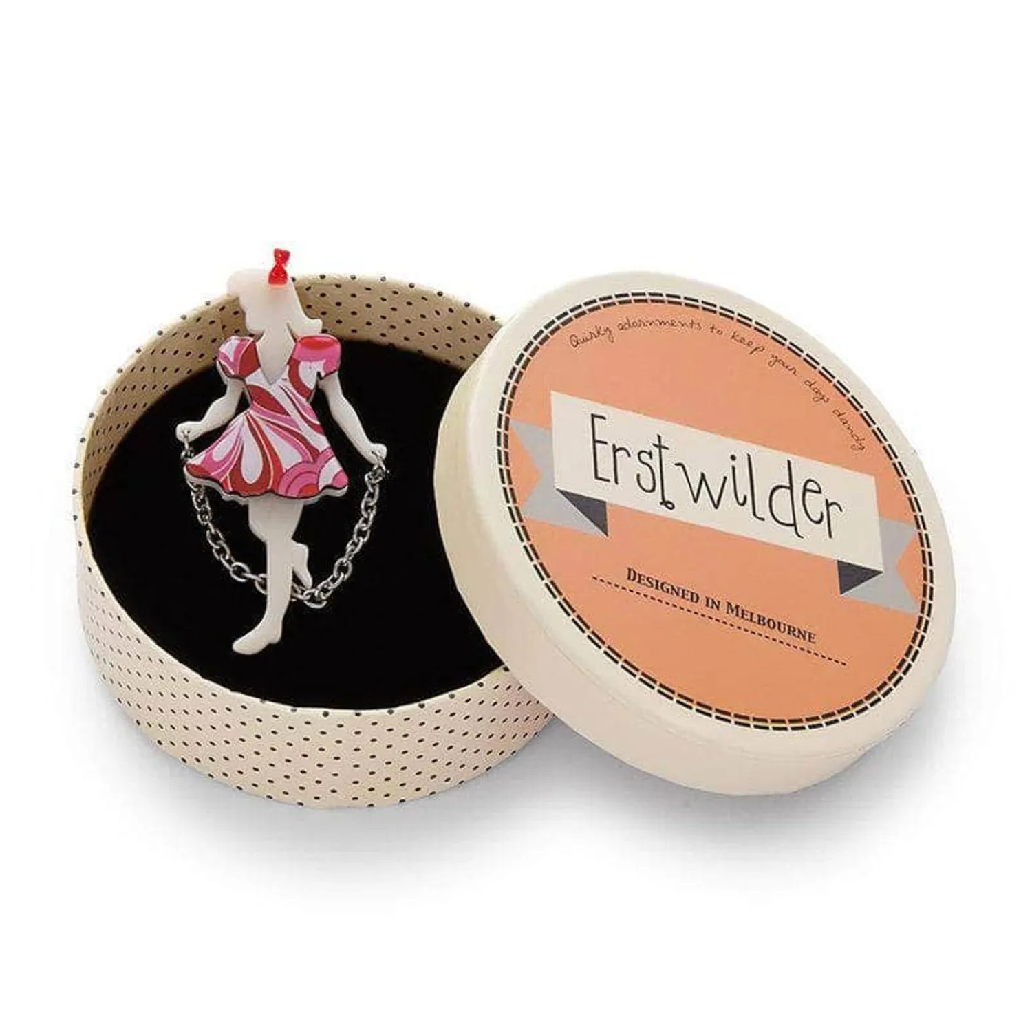 Skipping Suzie Brooch^Erstwilder Clearance