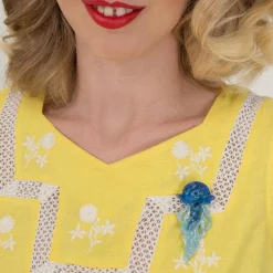 Slippin' Under Jellyfish Brooch^Erstwilder Hot