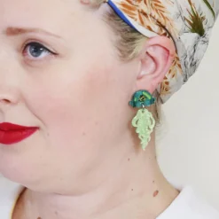 Slippin' Under Jellyfish Earrings^Erstwilder Best