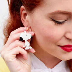 Snoopy Drop Earrings^Erstwilder Online