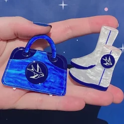 Space Chic Souvenirs Double Brooch^Erstwilder Discount