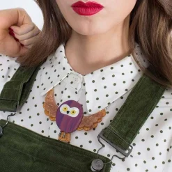 Spark The Owl Necklace^Erstwilder Outlet