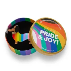 Spiffy The Supportive Dog Brooch^Erstwilder Sale
