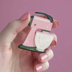 Spin Me Right Round Brooch - Pink^Erstwilder Online
