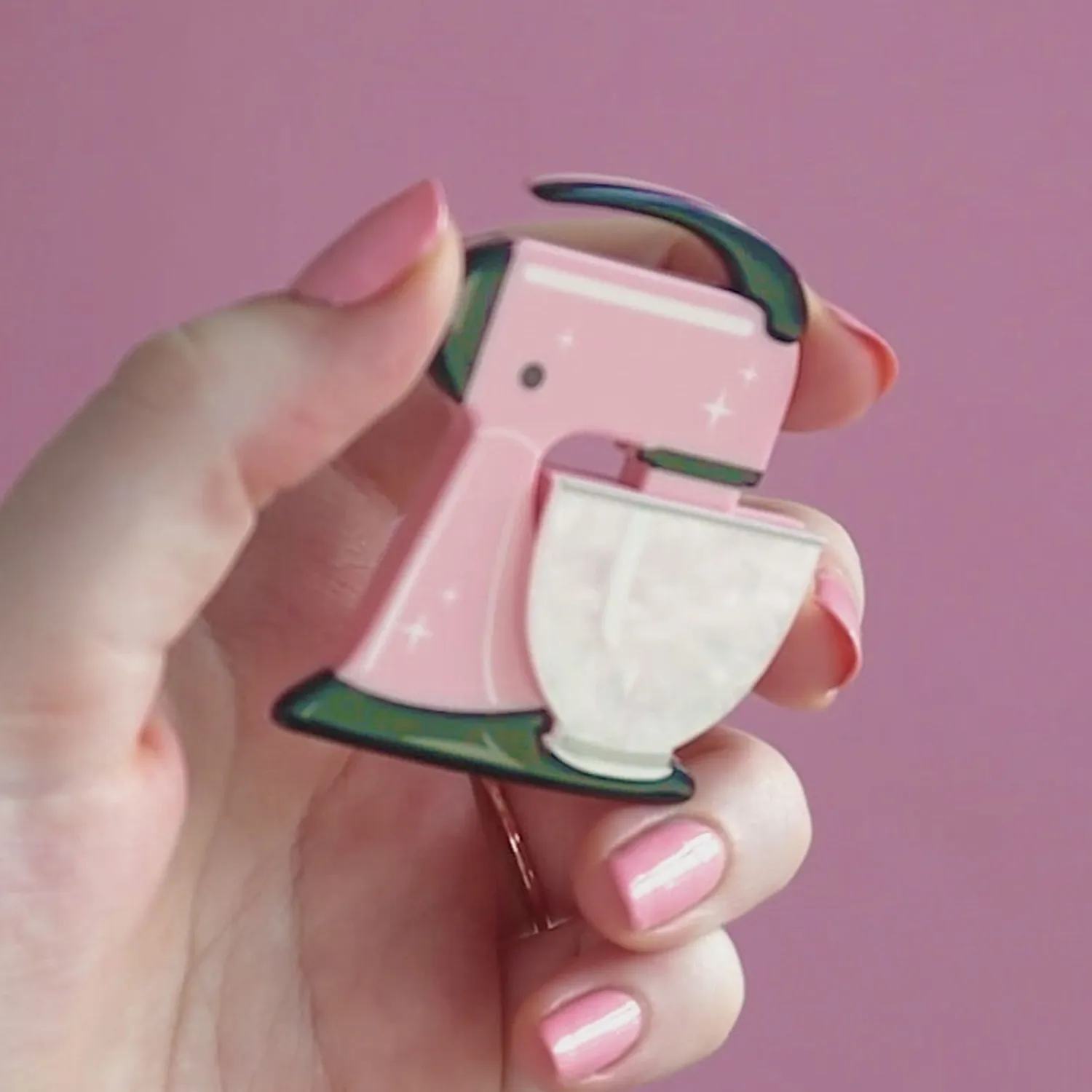 Spin Me Right Round Brooch - Pink^Erstwilder Online