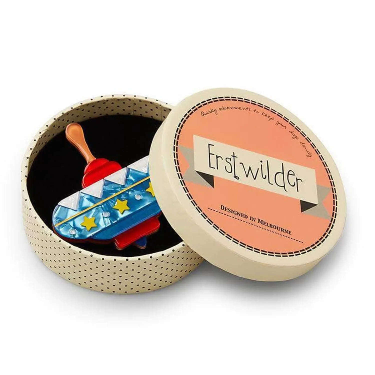 Spinning Around Toy Brooch^Erstwilder Best
