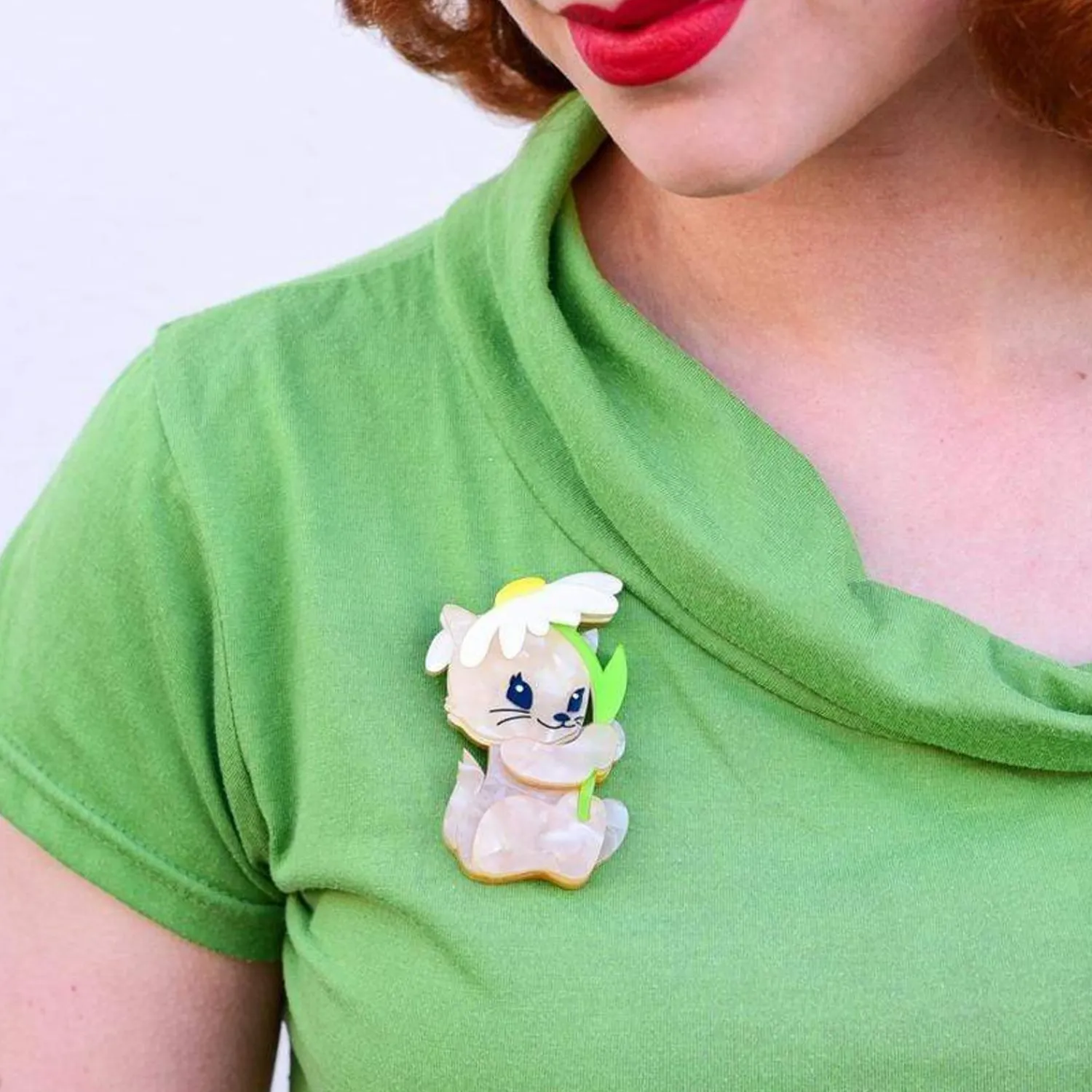 Spring Kitten Brooch^Erstwilder Online