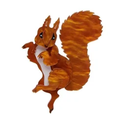 Squirrel Nutkin Brooch^Erstwilder Clearance