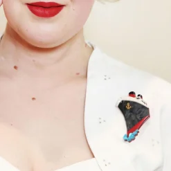 Ss Normandie Brooch^Erstwilder Best