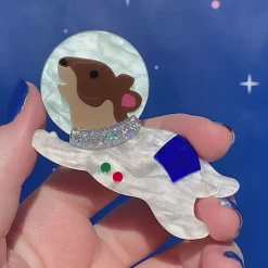 Stout-Hearted Spaceham Brooch^Erstwilder Best